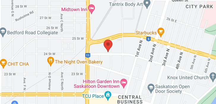 map of 404 73 24th ST E